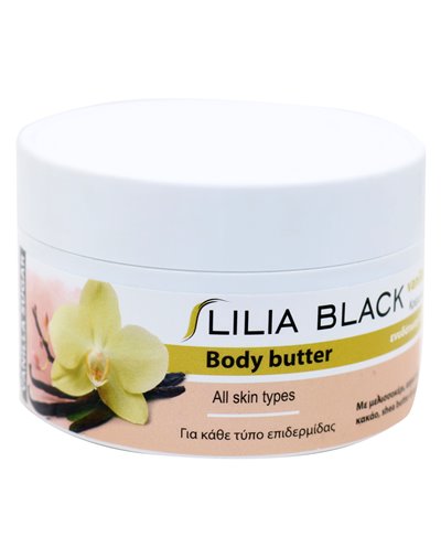 Body Butter Lilia Black Vanilla Sugar 250ml
